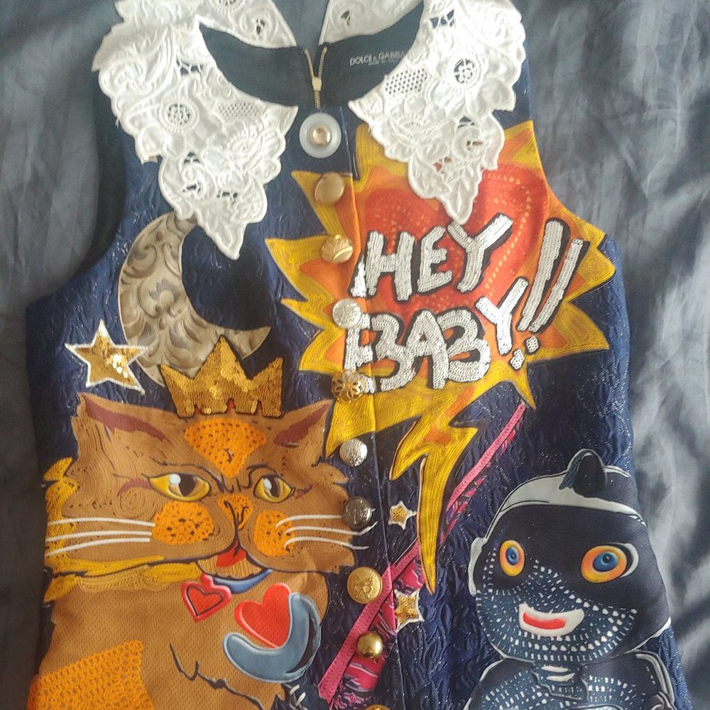 DG - Cat Hey Baby Dress